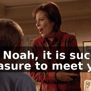 Oh, Noah, it is such a pleasure to meet you.