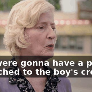 we were gonna have a pump attached to the boy's crotch.