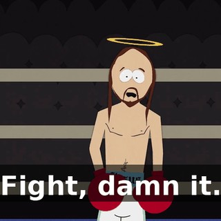 Fight, damn it.