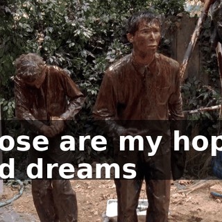 Those are my hopes and dreams