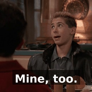 Mine, too.