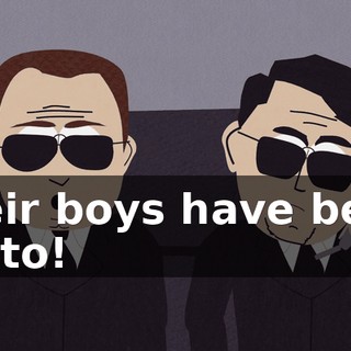their boys have been up to!