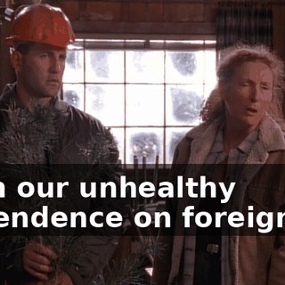 from our unhealthy dependence on foreign oil.