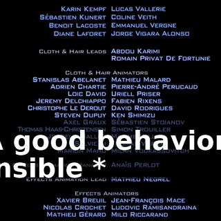 * A good behavior is sensible *