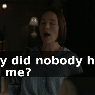 Why did nobody here call me?