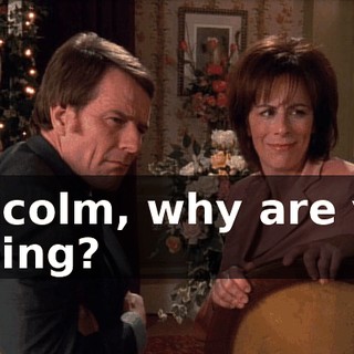 Malcolm, why are you lisping?