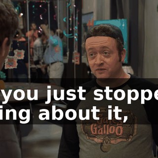 if you just stopped lying about it,