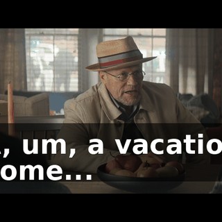 A, um, a vacation home...