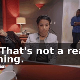- That's not a real thing.