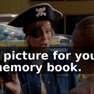A picture for your memory book.