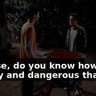 Reese, do you know how crazy and dangerous that is?
