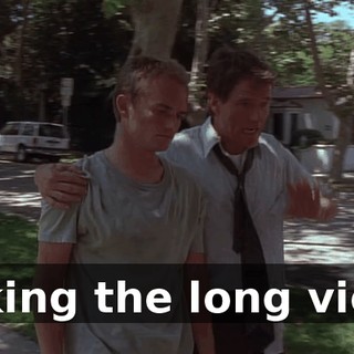 Taking the long view.