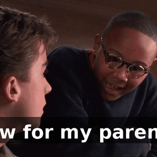 Now for my parents.