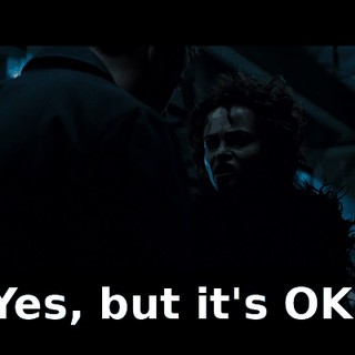 Yes, but it's OK.