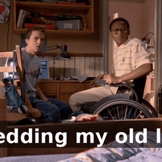 Shedding my old life.