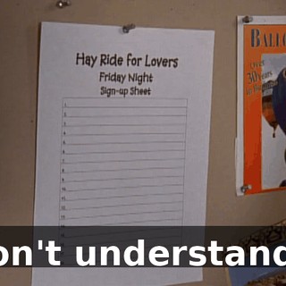 I don't understand it.