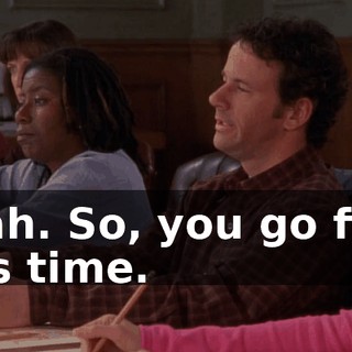 Yeah. So, you go first this time.
