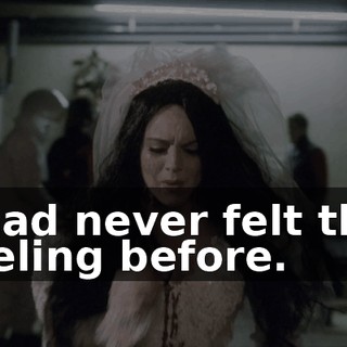 I had never felt this feeling before.