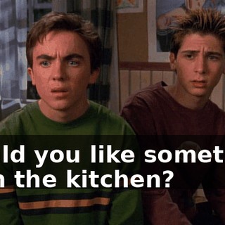 Would you like something from the kitchen?