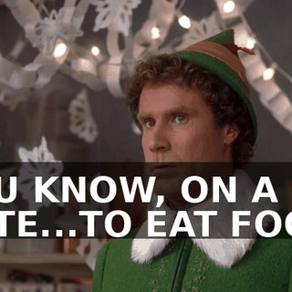 YOU KNOW, ON A DATE...TO EAT FOOD.