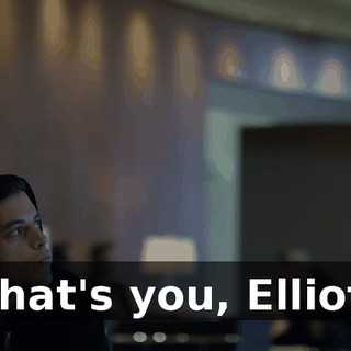 That's you, Elliot.