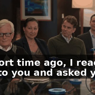 a short time ago, I reached out to you and asked you