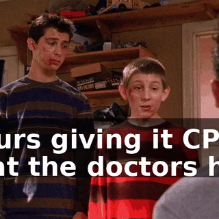 hours giving it CPR that the doctors had