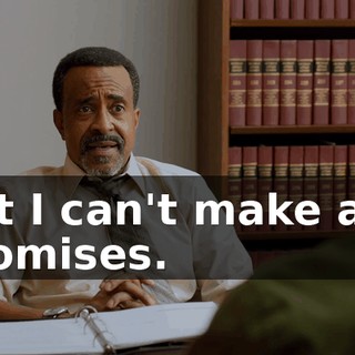 but I can't make any promises.