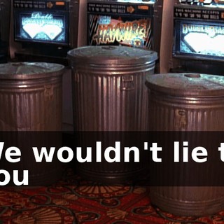 ♪ We wouldn't lie to you ♪
