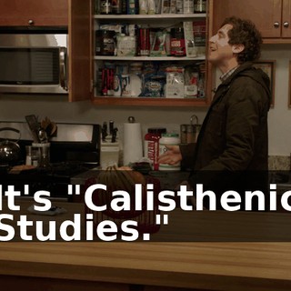 It's "Calisthenic Studies."