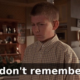 I don't remember.