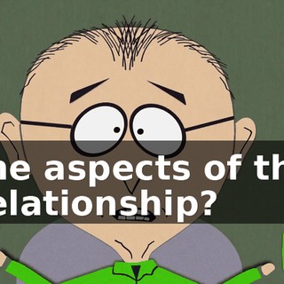 the aspects of the relationship?