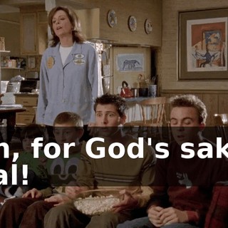 Oh, for God's sake, Hal!