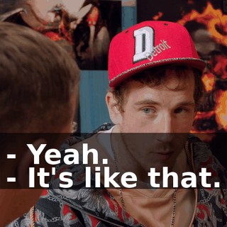 - Yeah. - It's like that.