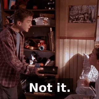 Not it.