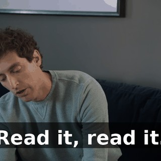 Read it, read it.
