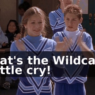 That's the Wildcats' battle cry!