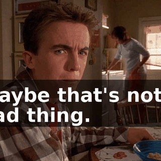 Maybe that's not a bad thing.