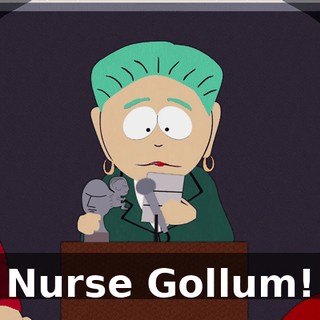 Nurse Gollum!