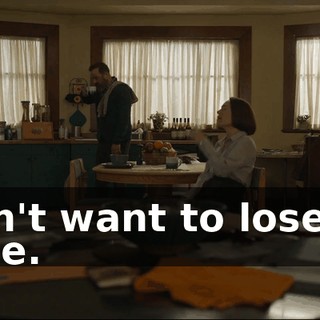 I don't want to lose our home.