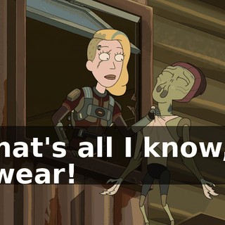 That's all I know, I swear!