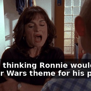 I was thinking Ronnie would like a Star Wars theme for his party.