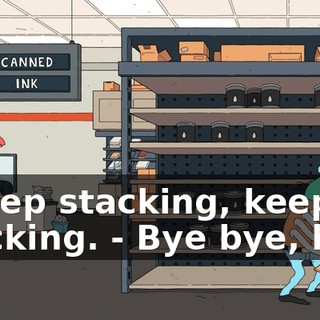 - Keep stacking, keep stacking. - Bye bye, bye!