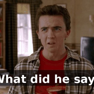 What did he say?