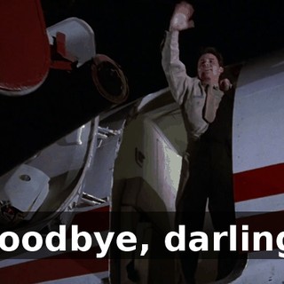Goodbye, darling!