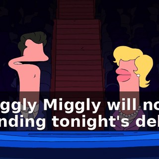 Squiggly Miggly will not be attending tonight's debate