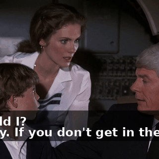 - Could I? - Okay. If you don't get in the way.
