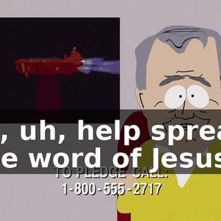 to, uh, help spread the word of Jesus.