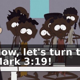 Now, let's turn to Mark 3:19!
