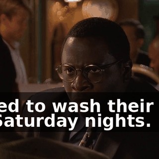 I used to wash their hair on Saturday nights.